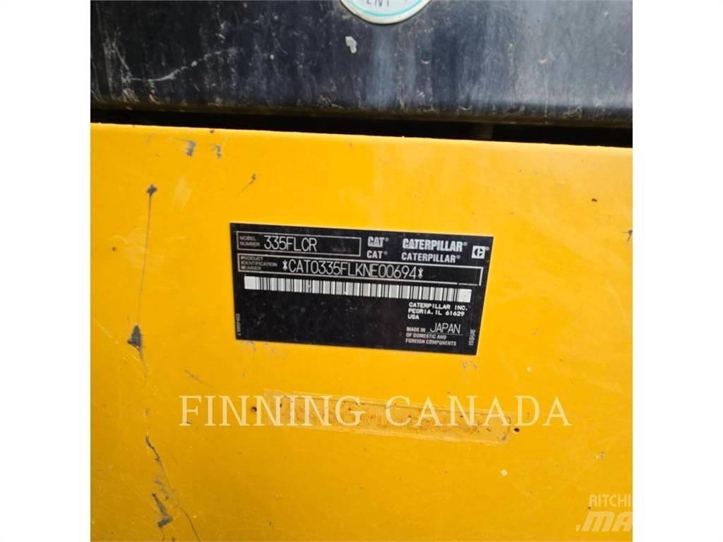 CAT 335F Rupsgraafmachines