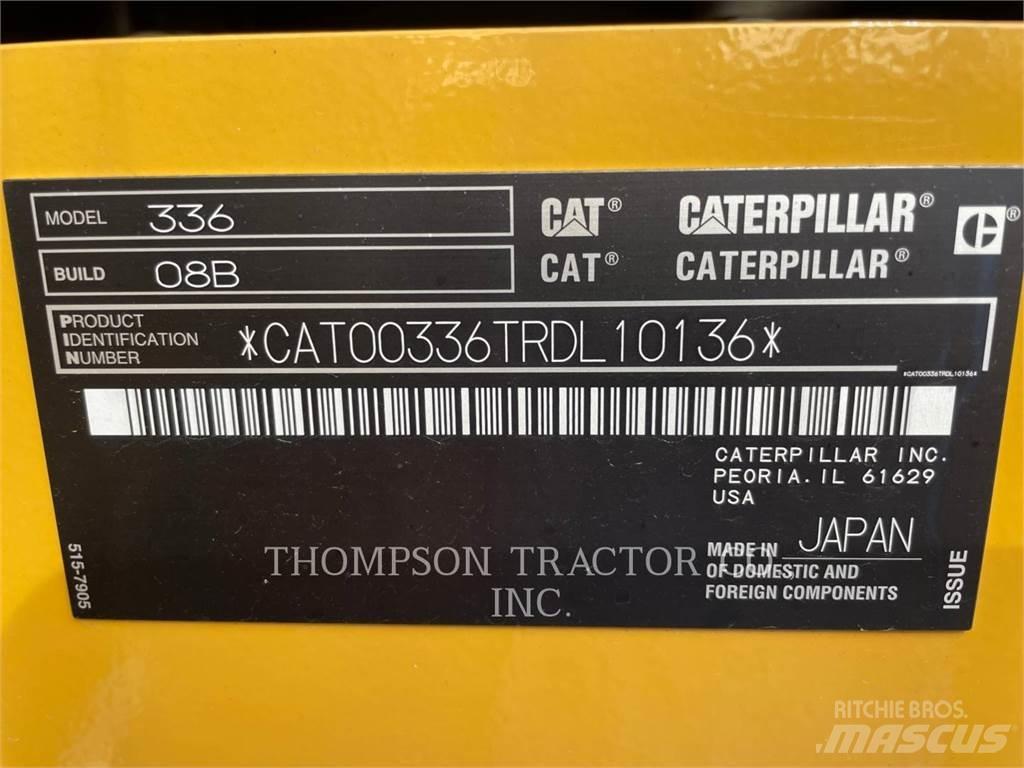 CAT 336 Rupsgraafmachines