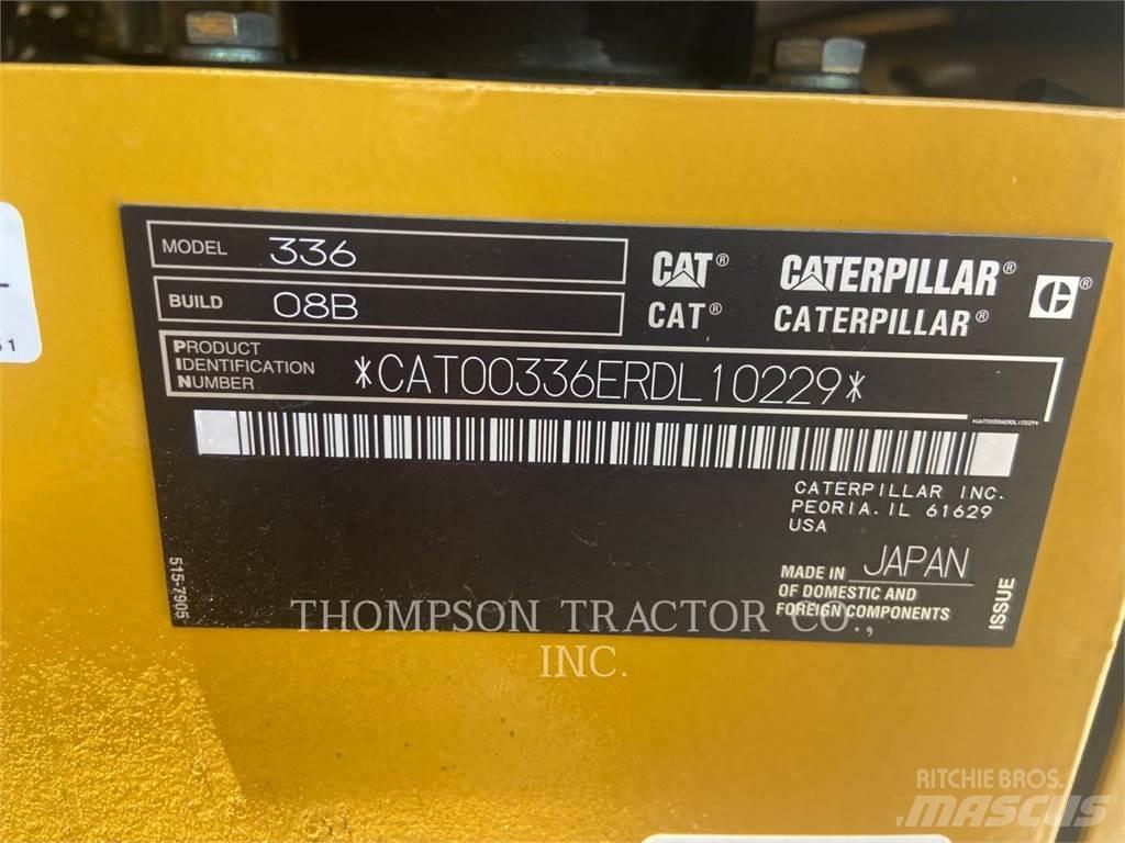 CAT 336 Rupsgraafmachines
