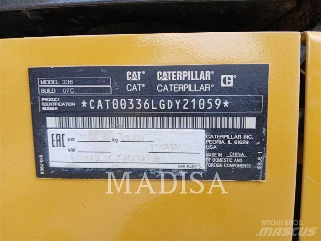 CAT 336 Rupsgraafmachines
