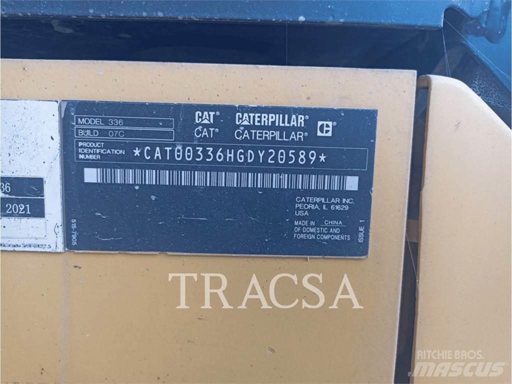 CAT 336 Rupsgraafmachines