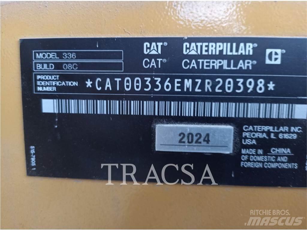 CAT 336 Rupsgraafmachines