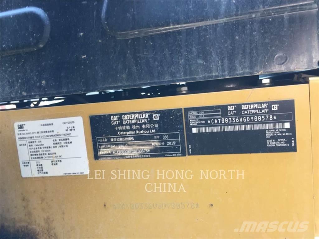 CAT 336-07 Rupsgraafmachines