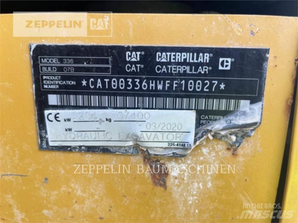 CAT 336-07B Rupsgraafmachines