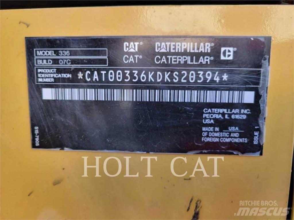 CAT 336 12 TC Rupsgraafmachines