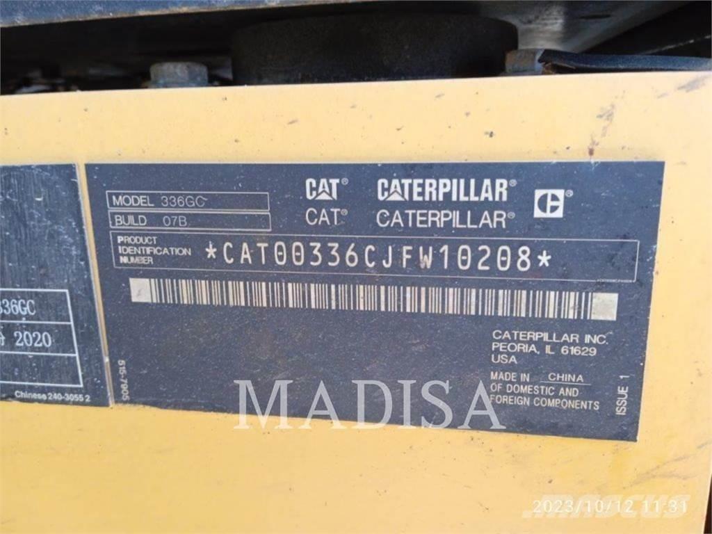 CAT 336 GC Rupsgraafmachines