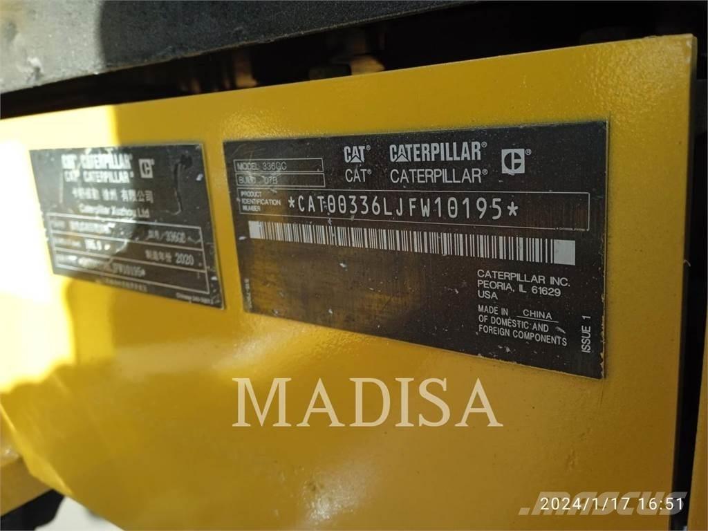 CAT 336 GC Rupsgraafmachines