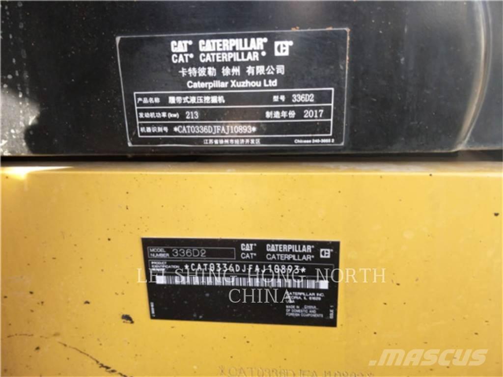 CAT 336D2 Rupsgraafmachines