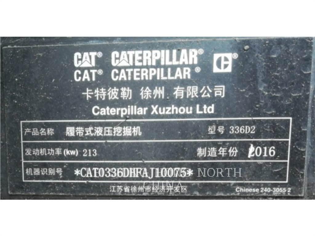 CAT 336D2 Rupsgraafmachines