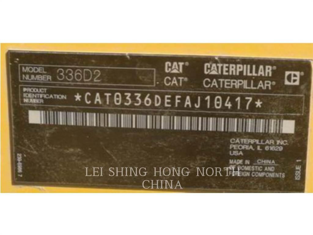 CAT 336D2 Rupsgraafmachines