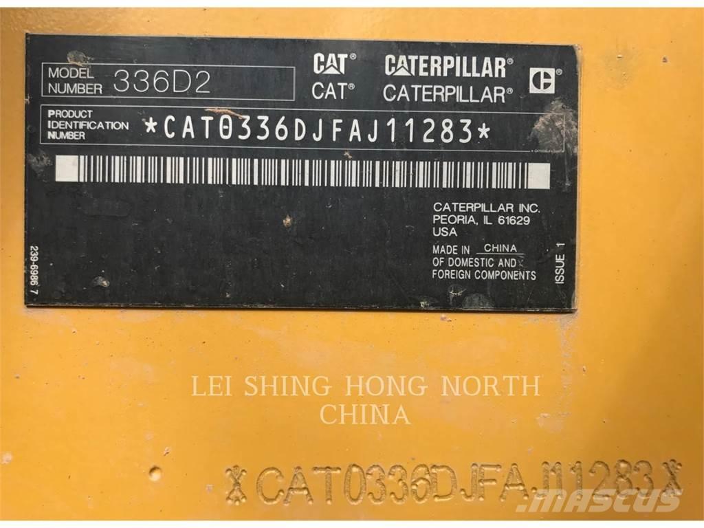 CAT 336D2 Rupsgraafmachines