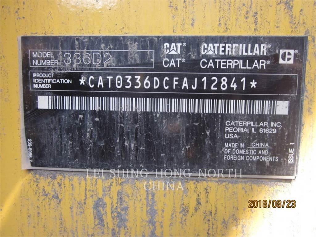 CAT 336D2 Rupsgraafmachines