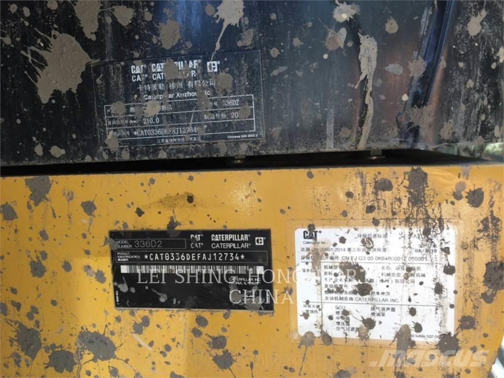 CAT 336D2 Rupsgraafmachines