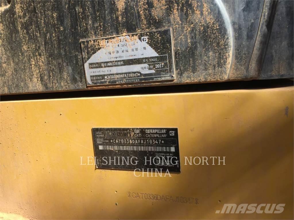 CAT 336D2 Rupsgraafmachines