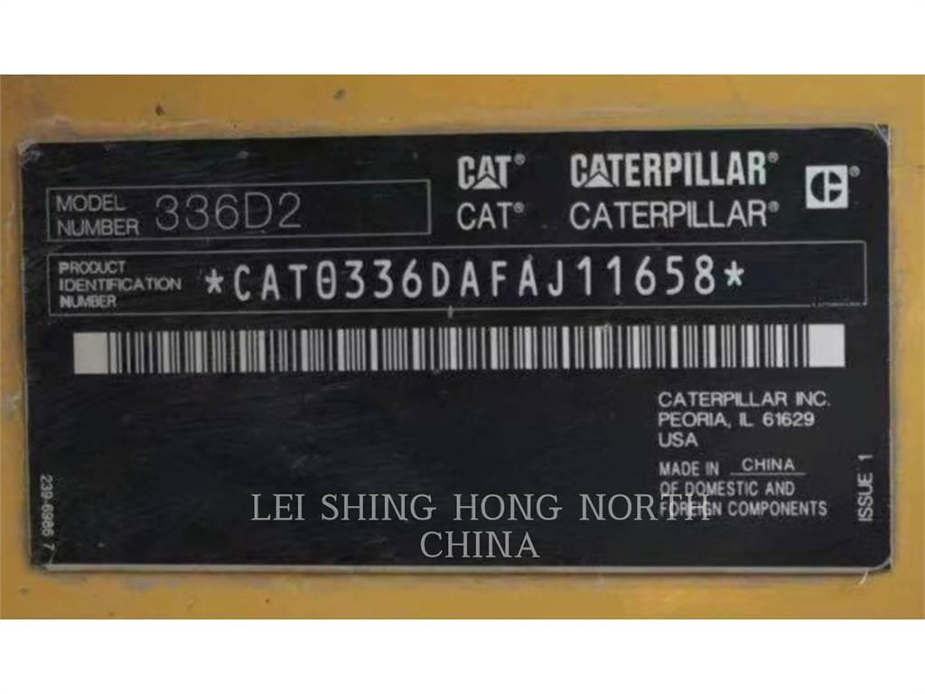 CAT 336D2 Rupsgraafmachines