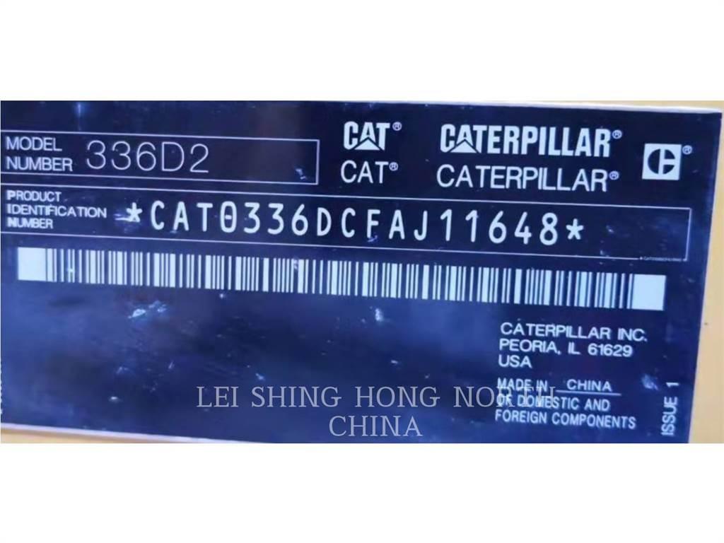 CAT 336D2 Rupsgraafmachines