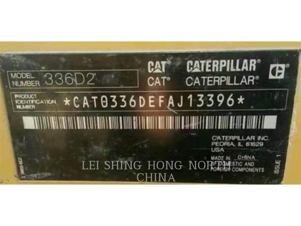 CAT 336D2 Rupsgraafmachines