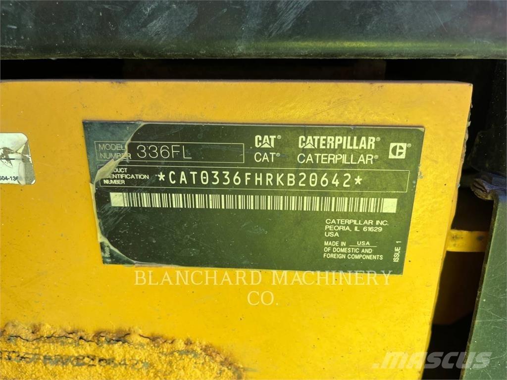 CAT 336FL Rupsgraafmachines