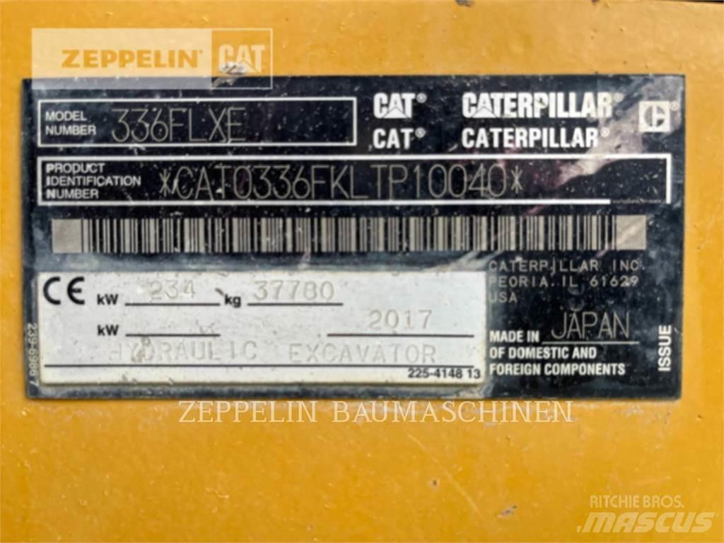 CAT 336FLNXE Rupsgraafmachines