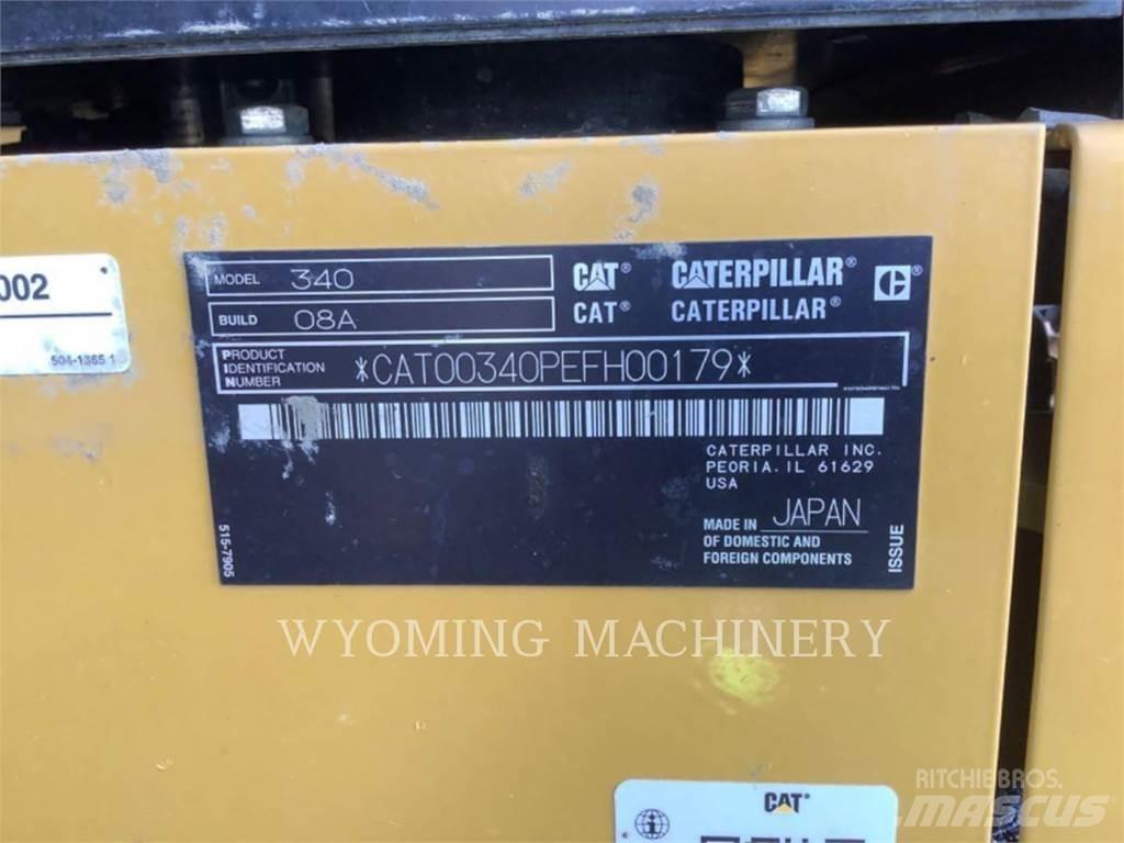 CAT 340 Rupsgraafmachines