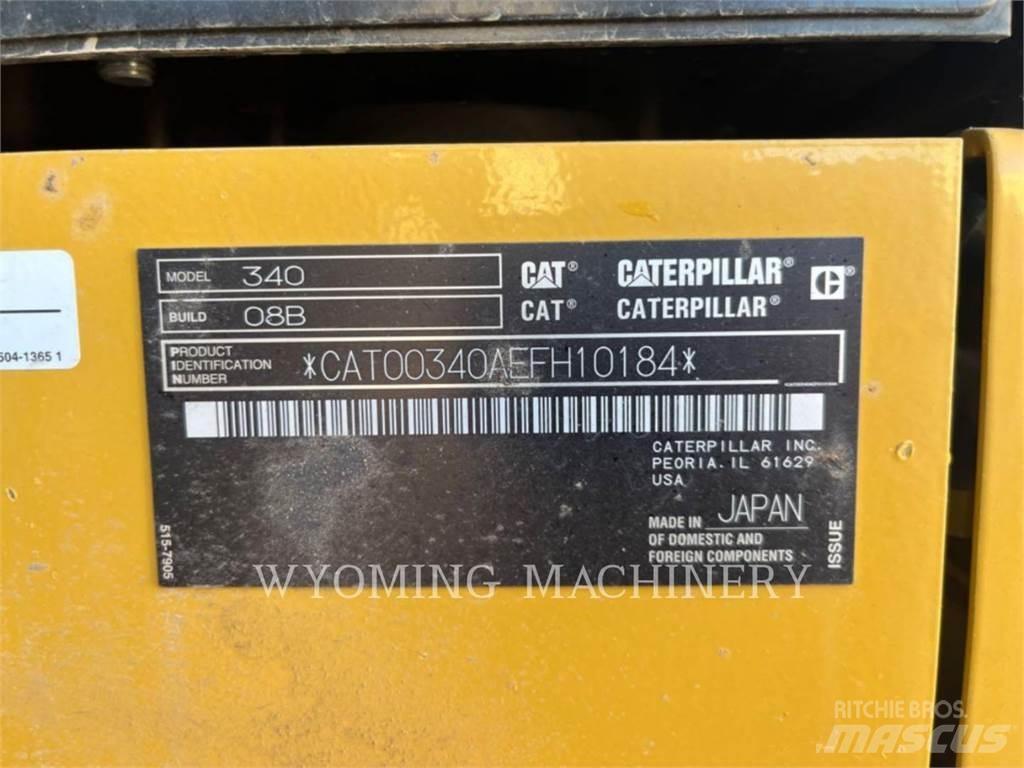 CAT 340 Rupsgraafmachines