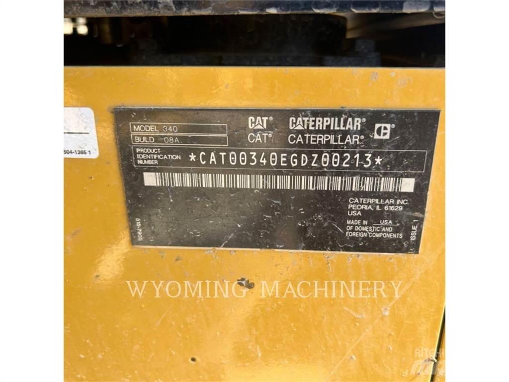 CAT 340 Rupsgraafmachines