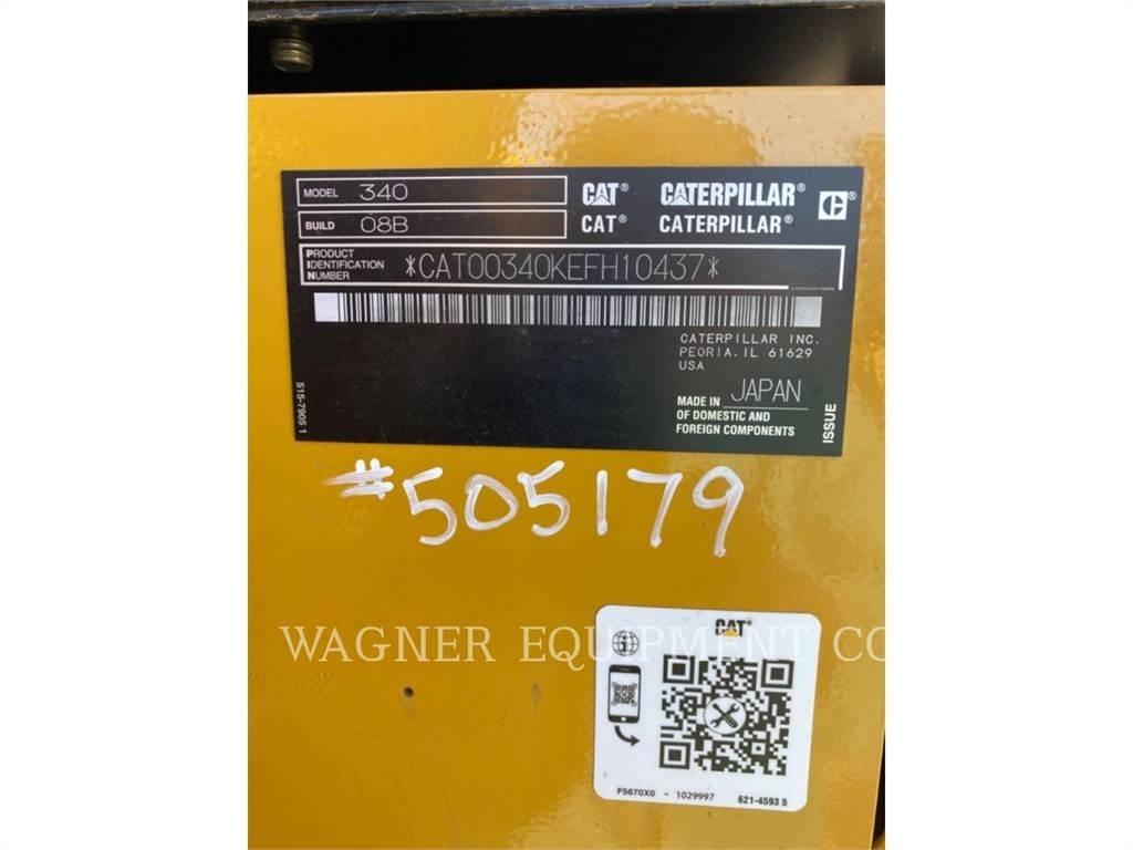 CAT 340 Rupsgraafmachines