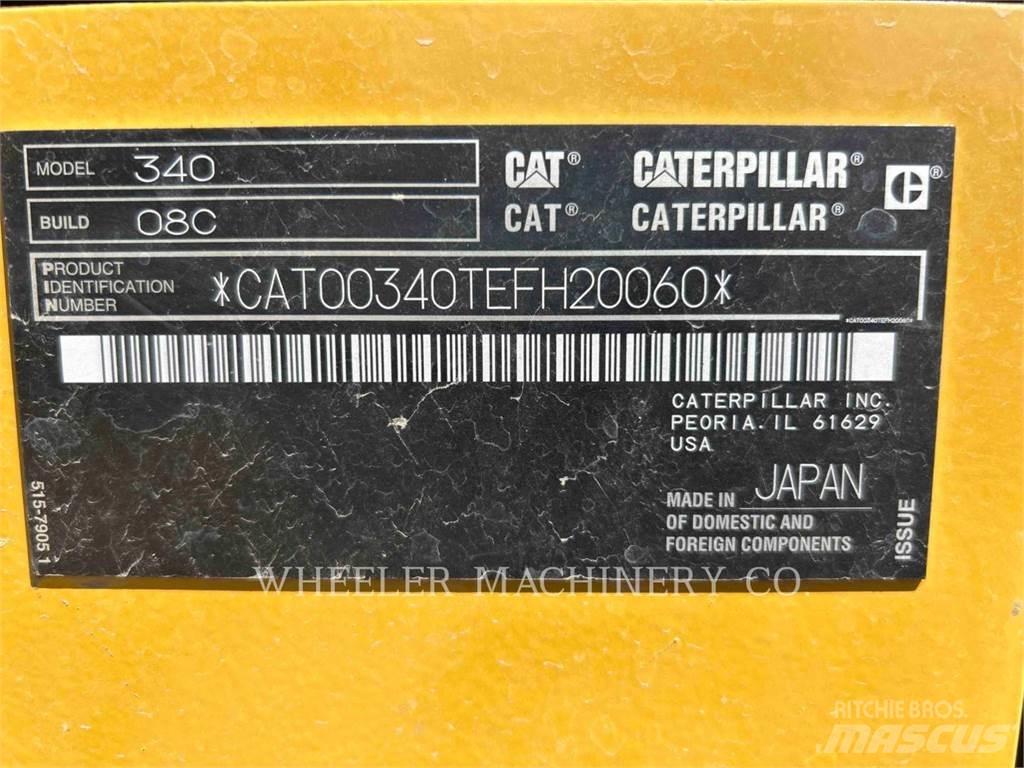 CAT 340 Rupsgraafmachines