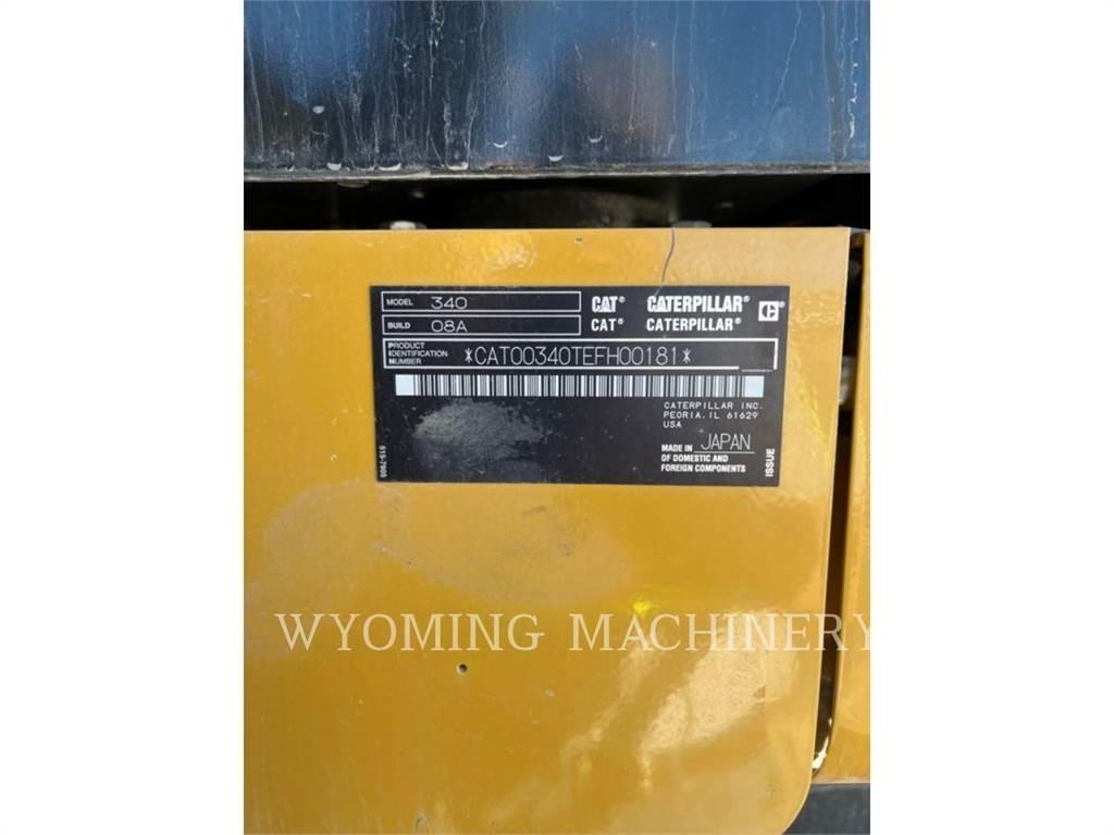 CAT 340 Rupsgraafmachines