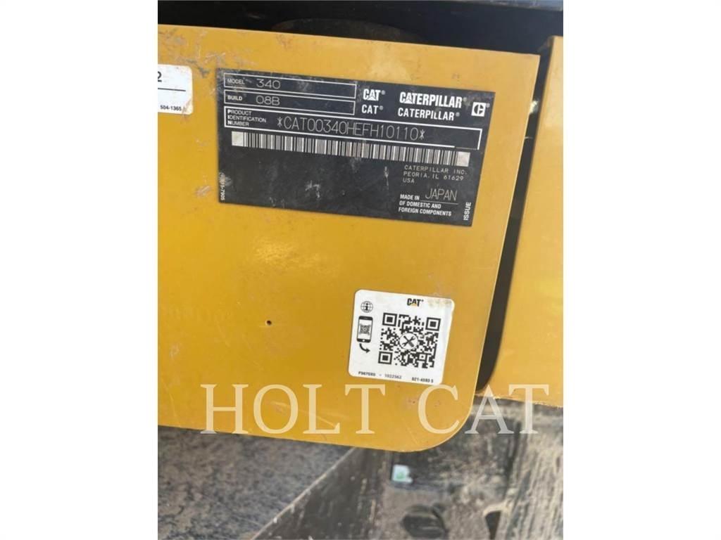 CAT 340 12 TC Rupsgraafmachines