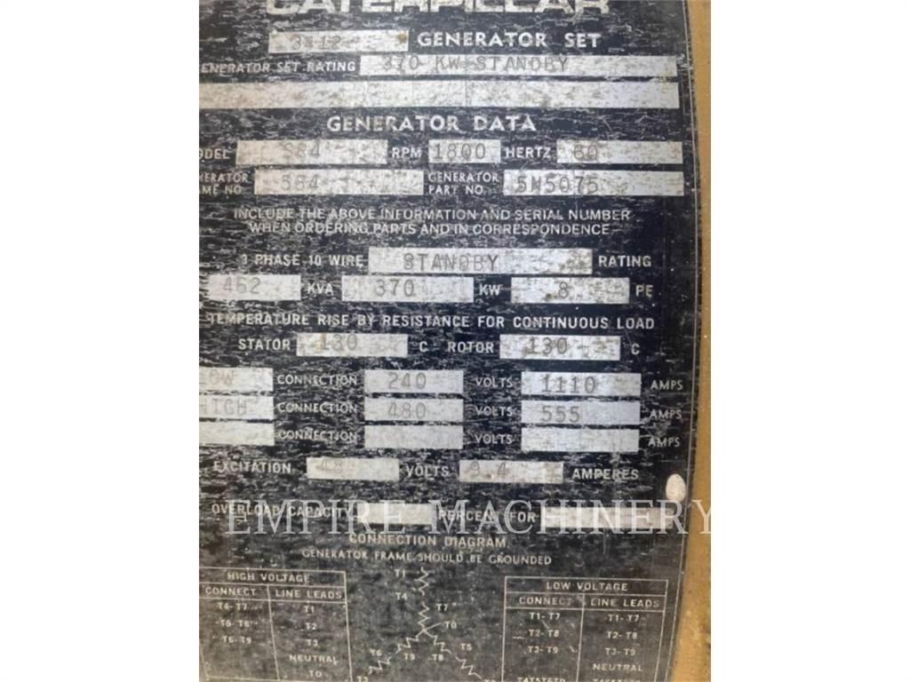 CAT 3412 Diesel generatoren