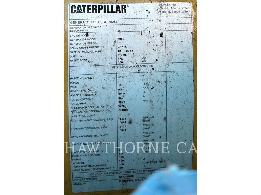 CAT 3412 Diesel generatoren
