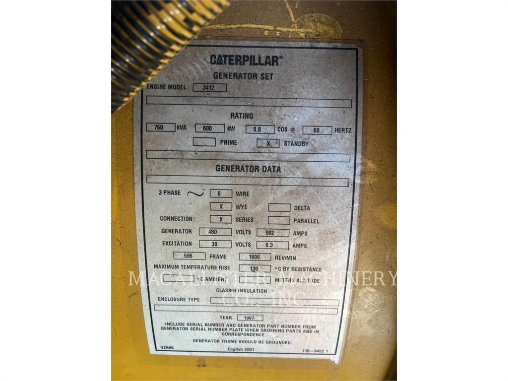 CAT 3412C Diesel generatoren