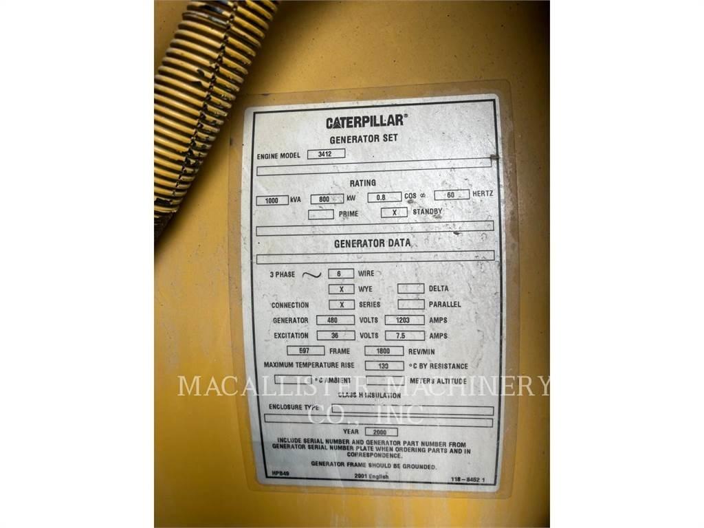 CAT 3412C Diesel generatoren