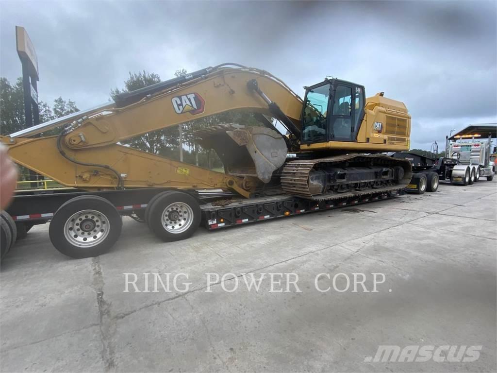 CAT 349 Rupsgraafmachines