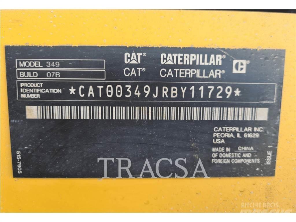 CAT 349 Rupsgraafmachines