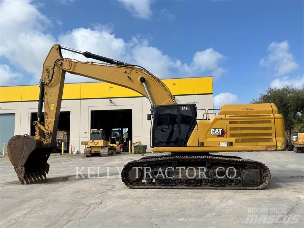 CAT 349 Rupsgraafmachines