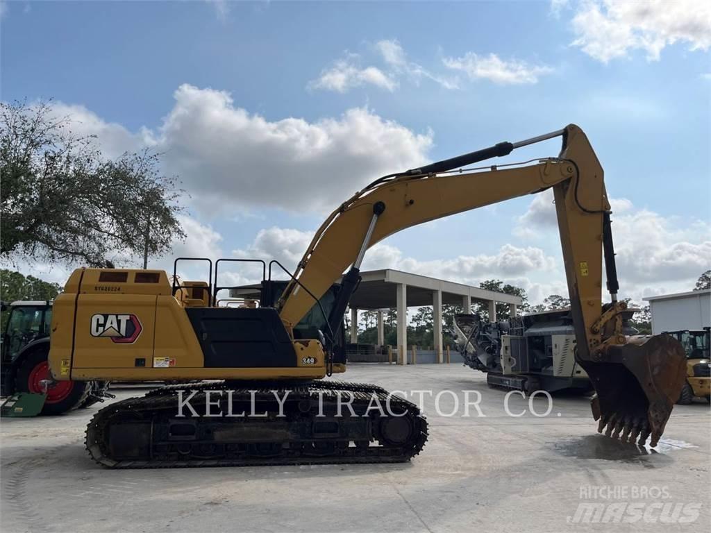 CAT 349 Rupsgraafmachines