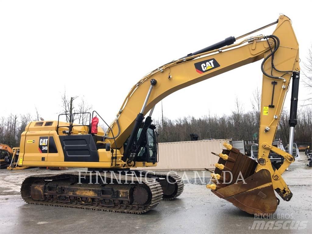 CAT 349-07 Rupsgraafmachines