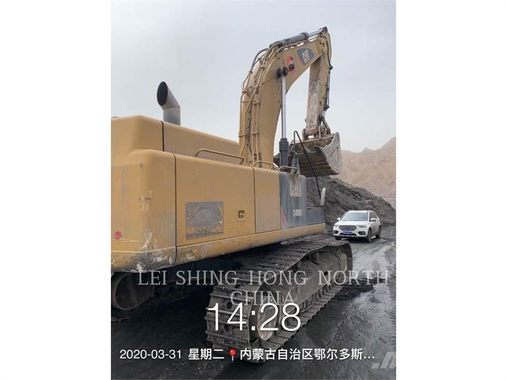 CAT 349D2 Rupsgraafmachines