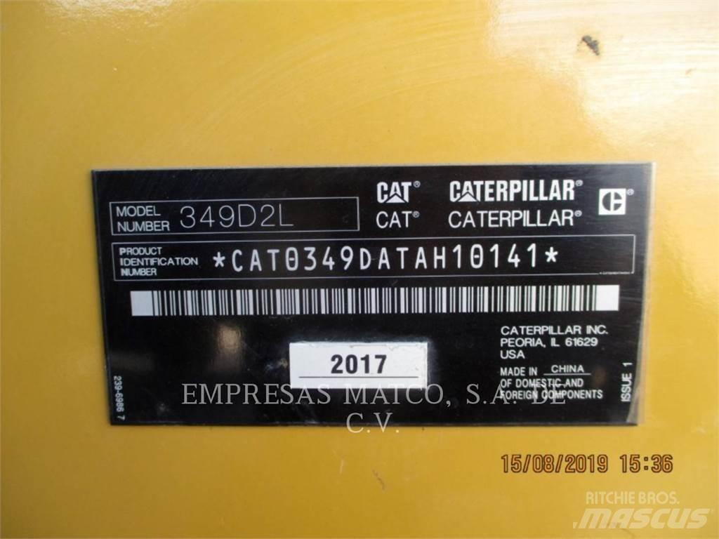 CAT 349D2L Rupsgraafmachines