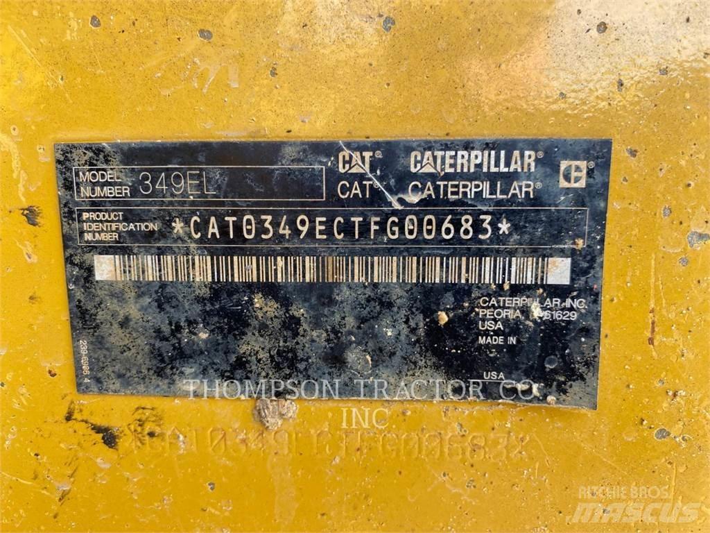 CAT 349EL Rupsgraafmachines