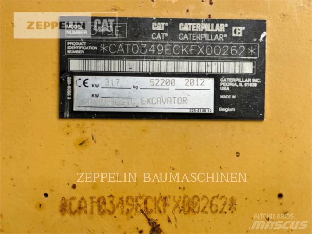 CAT 349EL Rupsgraafmachines