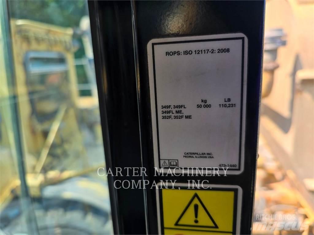 CAT 349FL Rupsgraafmachines