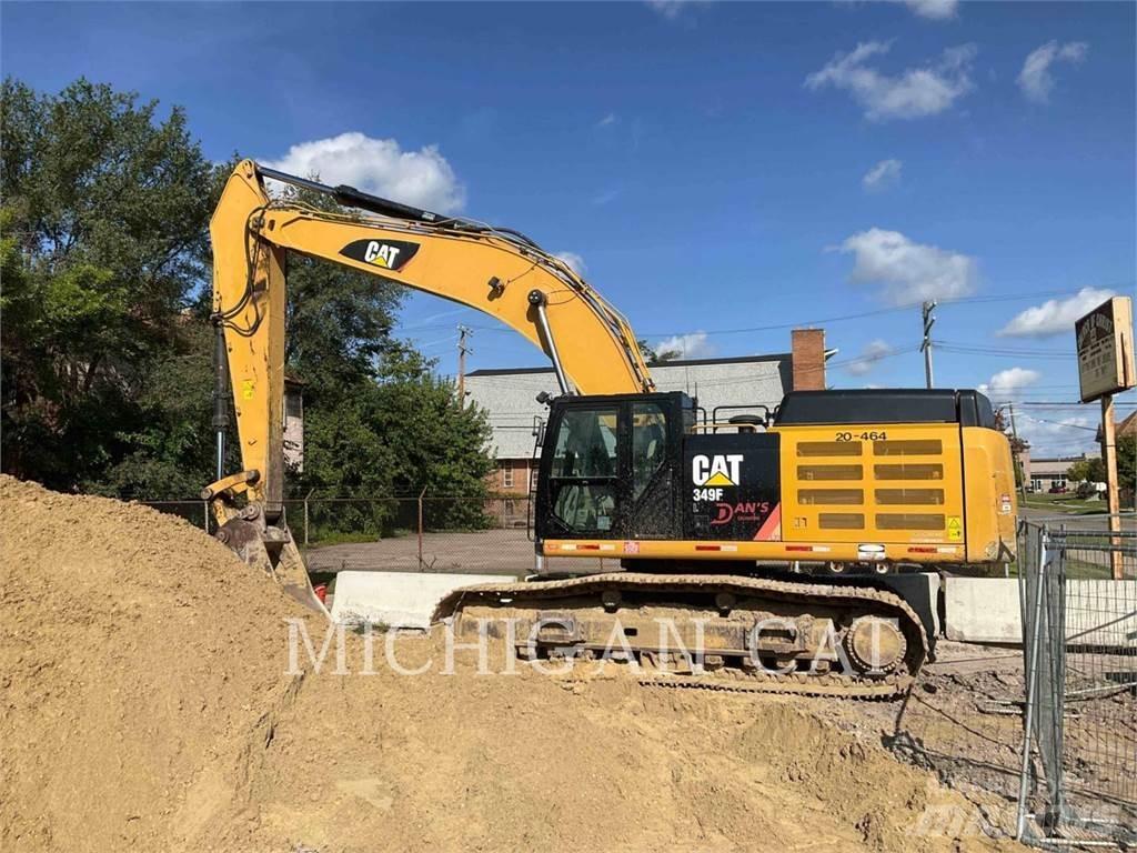 CAT 349FL + Rupsgraafmachines