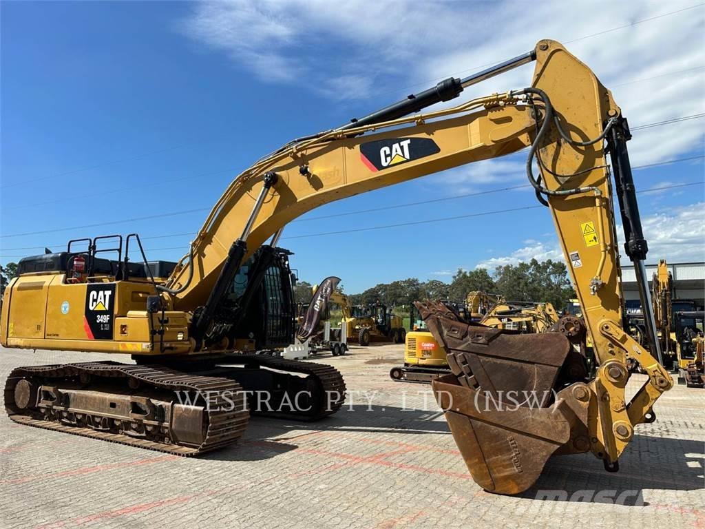 CAT 349FLXE Rupsgraafmachines