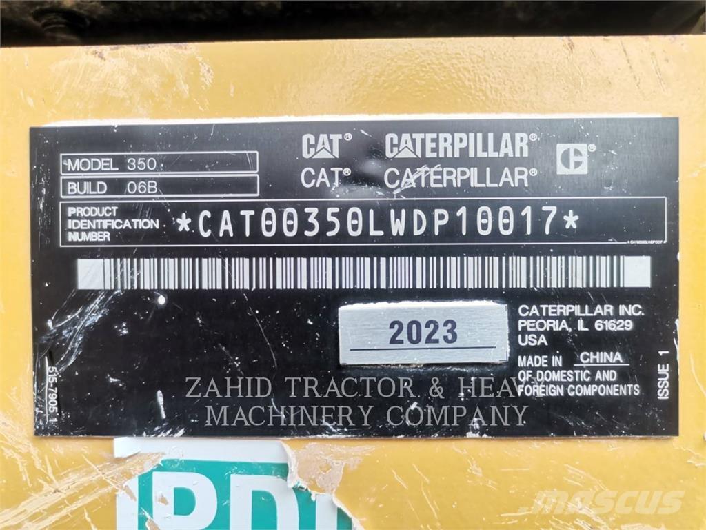 CAT 350-06 Rupsgraafmachines