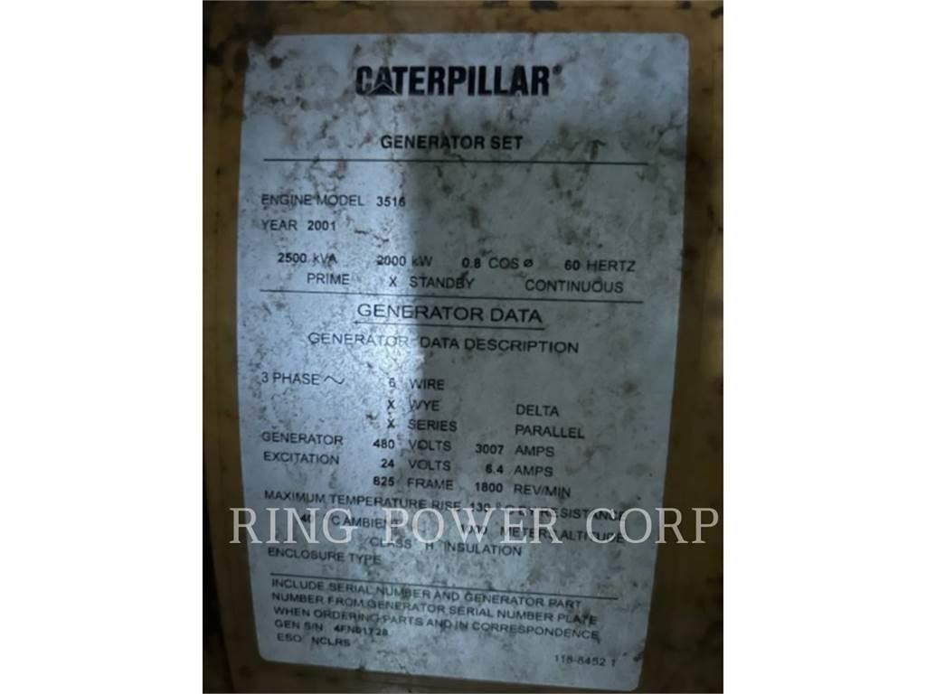 CAT 3516B Diesel generatoren