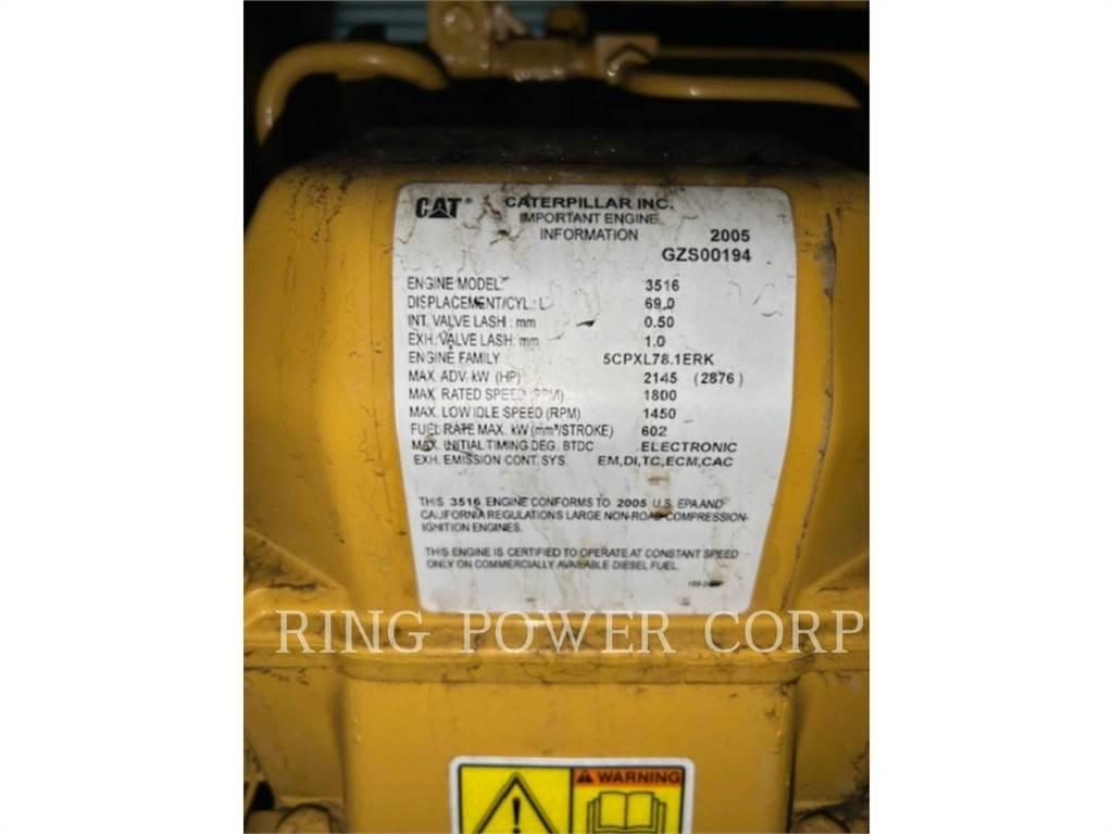 CAT 3516B Diesel generatoren