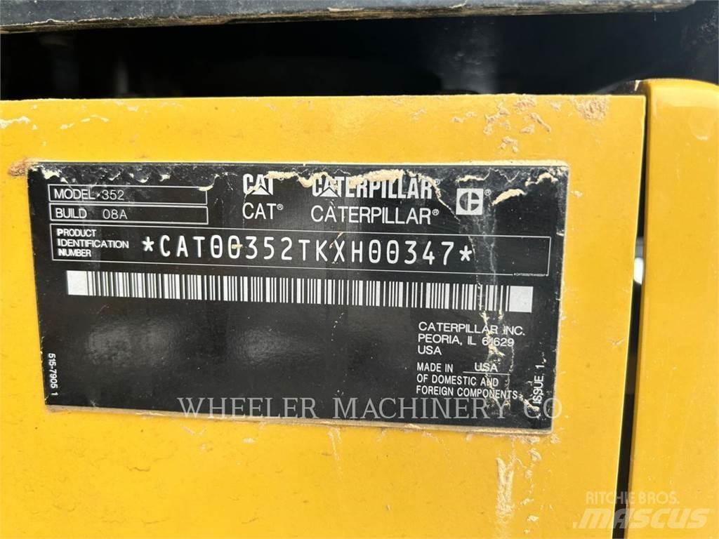 CAT 352 Rupsgraafmachines